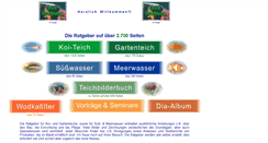 Desktop Screenshot of koiratgeber.de