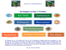 Tablet Screenshot of koiratgeber.de